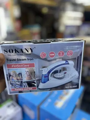 Mini Foldable Travel Steam Iron Box