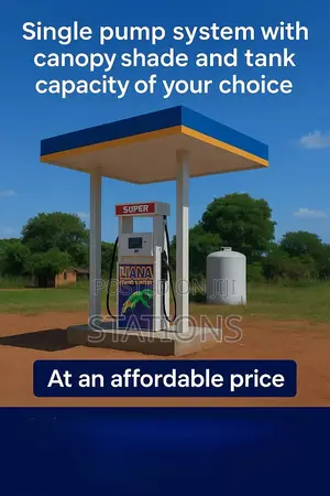 Single Pump System | Canopy Shade | Fuel Tank Installation