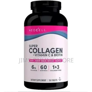 Genuine Super Collagen, Vitamin C for Hail, Nail, and Skin 360 Tabs