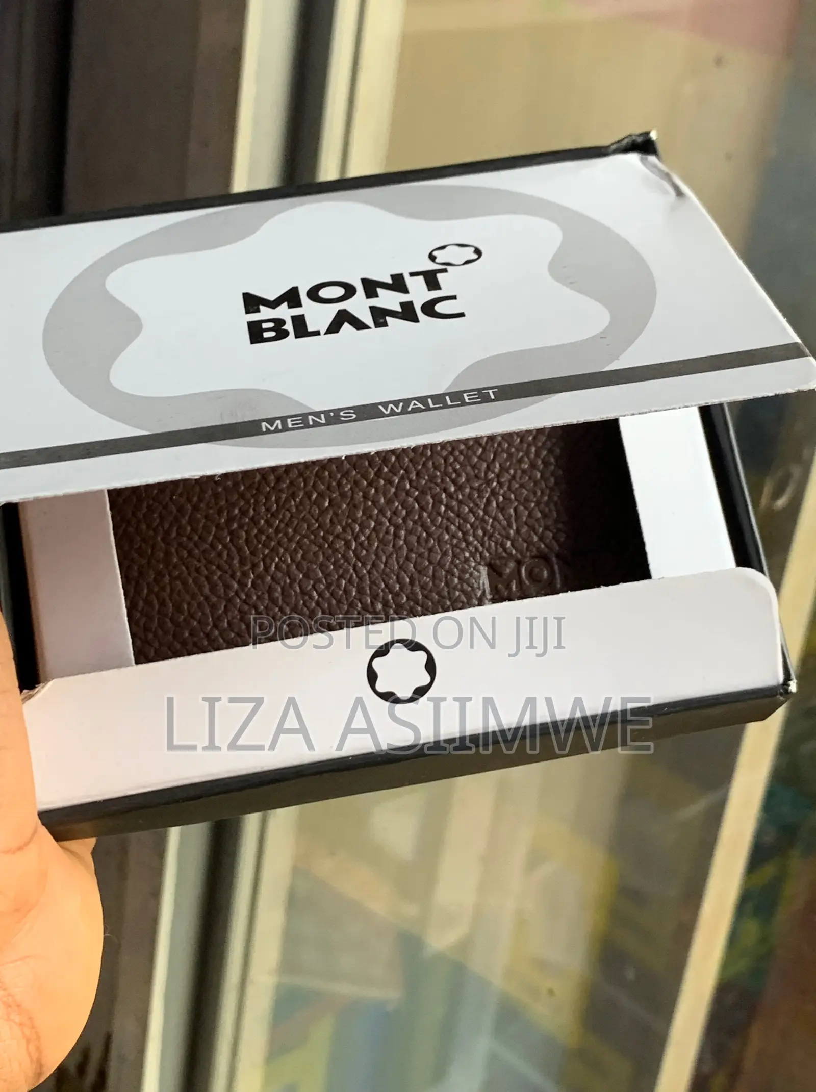 Montblanc Men's Brown Leather Wallet