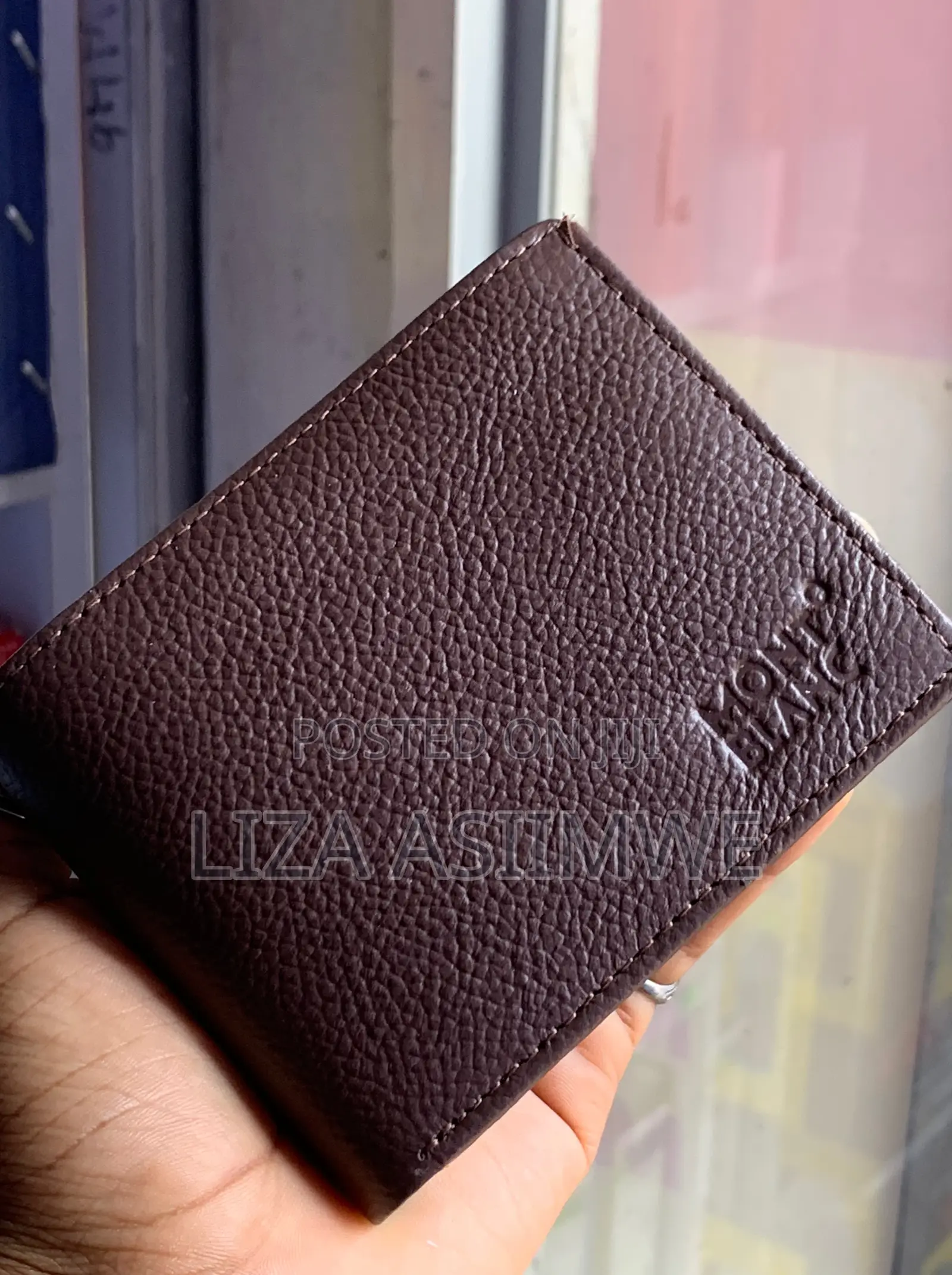 Montblanc Men's Brown Leather Wallet