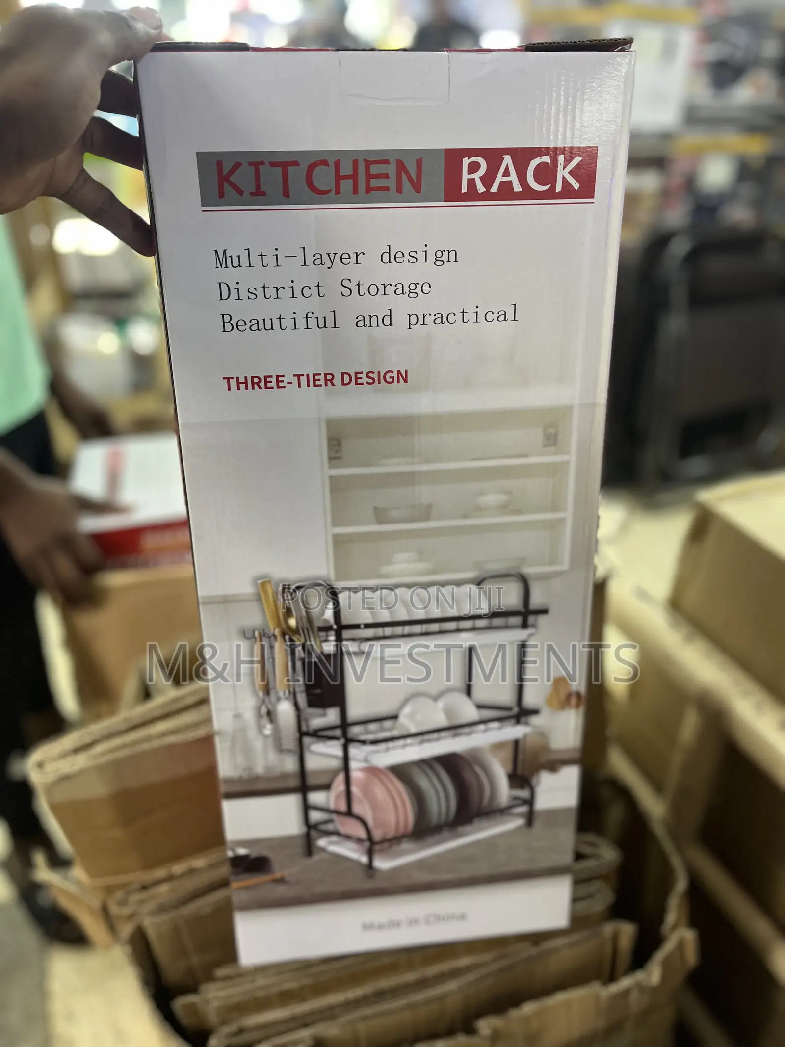 3 Layer Dish Rack