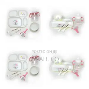 Children's Tableware 6 in 1 Feeding Series - White