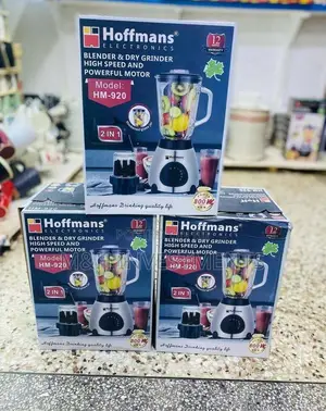 2in1 Powerful Glass Blender