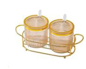 Acrylic Condiment Spice Jars
