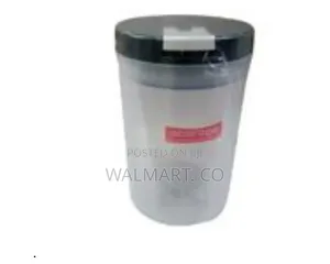 900ml Round Plastic Transparent Storage Box Tin Containers