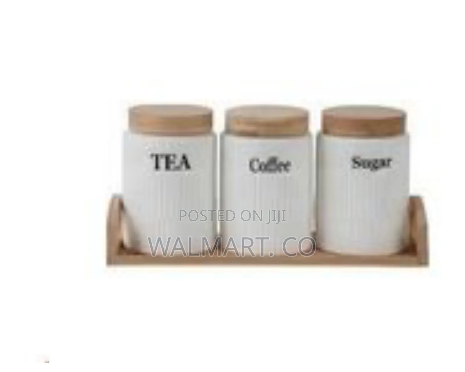 Set of 3 Ceramic Luxurious Container Set