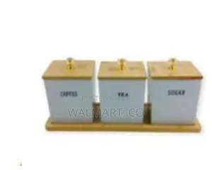 3 Piece Square Air Tight Jars