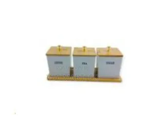 3 Piece Square Air Tight Jars