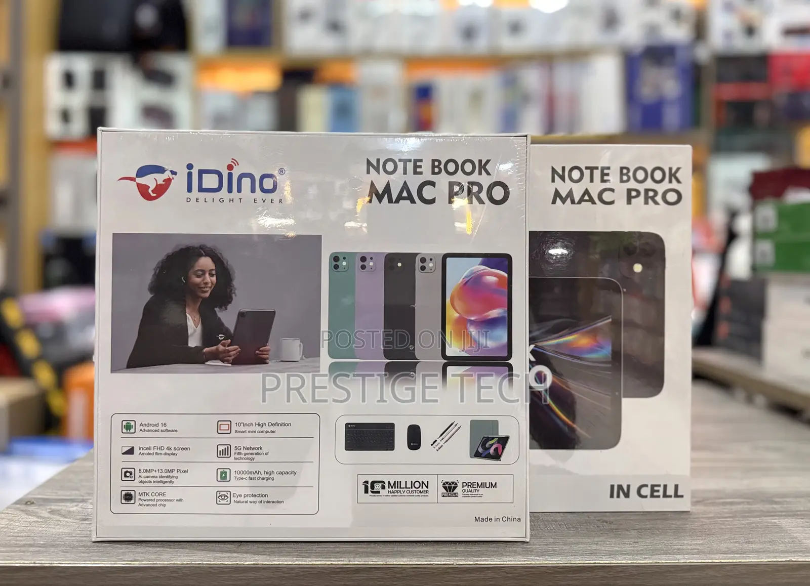 New Idino Notebook Mac Pro 512 GB Black