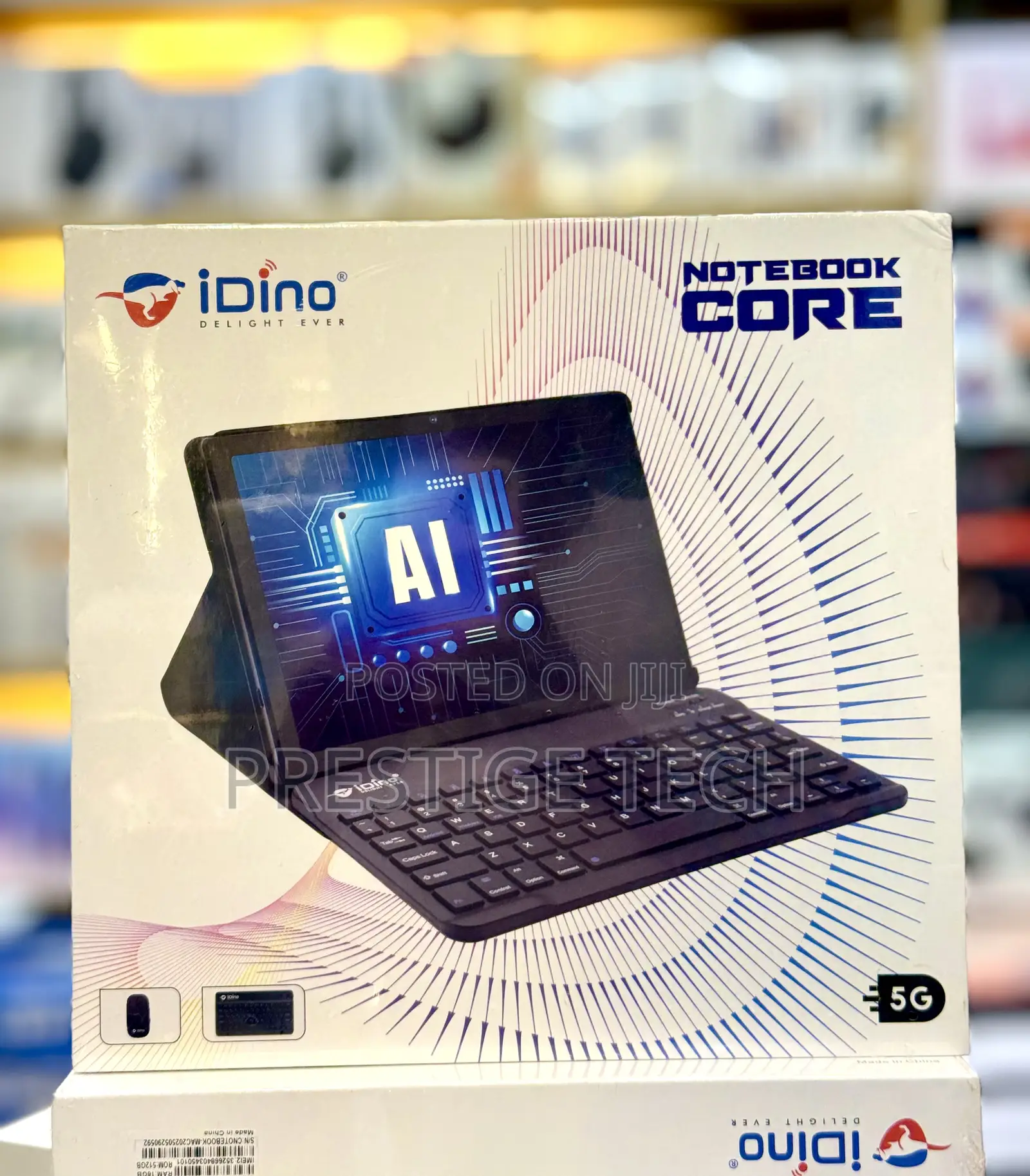 New Idino Notebook Core 512 GB Black