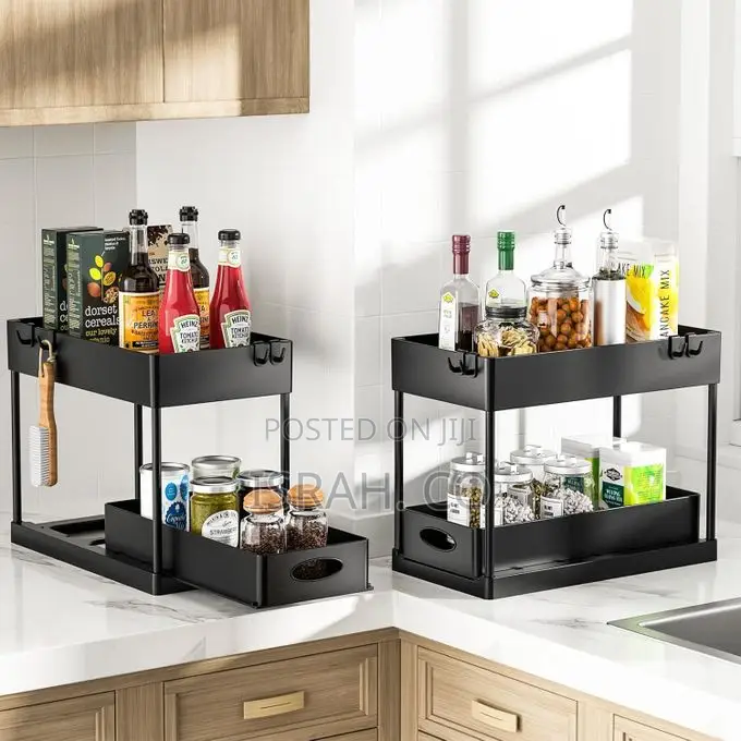 2 Packsof Under Sink Cabinet Organizers