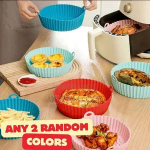 2 Pack of Air Fryer Silicone Liners Basket for 3-5 Qt Airfryer