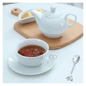 1 Set Porcelain Individual English Tea Set With Teapot