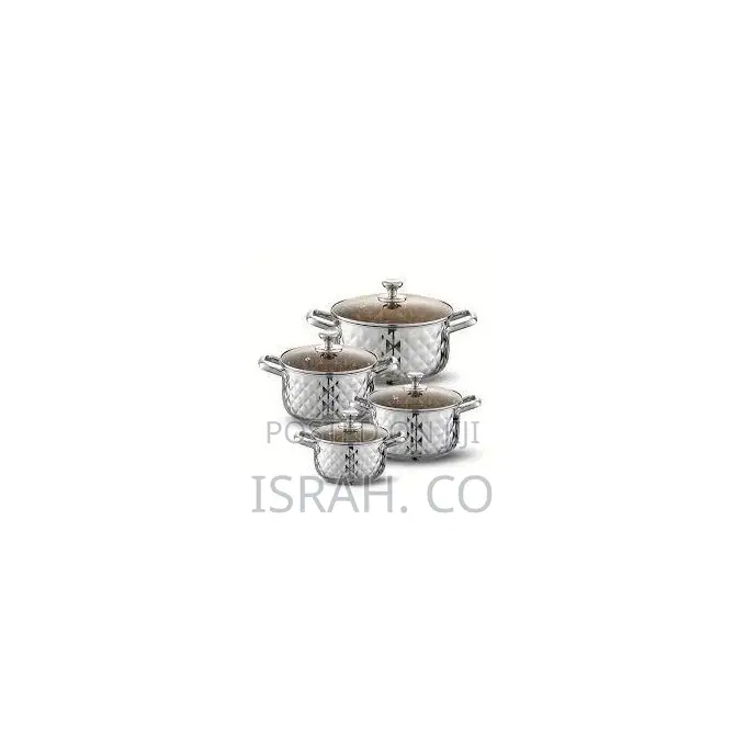 8 Piece of Thickened Stainless Steel Pot Set,
