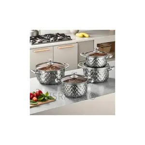 8 Piece of Thickened Stainless Steel Pot Set,