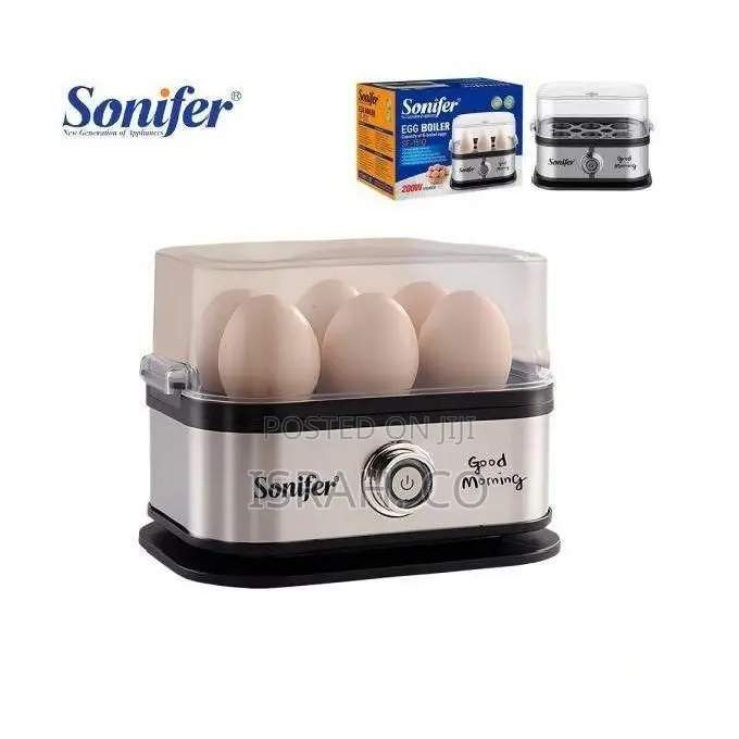 Sf-1510 Electric Egg Kettle 200w With Capacity for 6 Eggs
