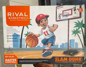 Adjustable Kids Basketball Hoop