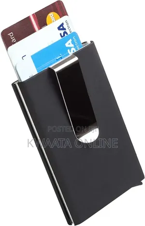 Metal Credit Card Holder for Debit, and Id Cards With Rfid Blocking