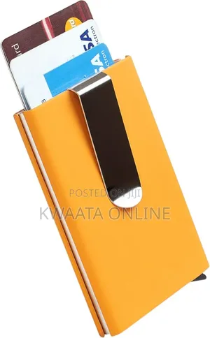 Metal Credit Card Holder for Debit, and Id Cards With Rfid Blocking