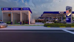 Fuel Station Architectural Plans