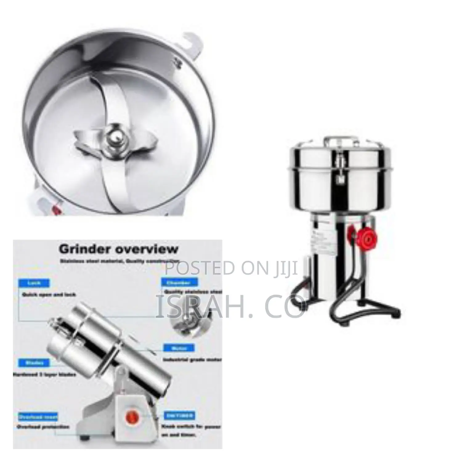 Electric Powder Grinder/Miller 500g