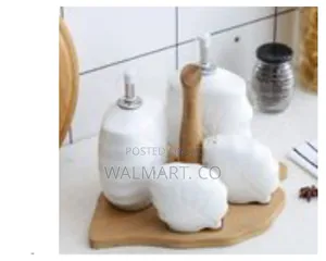 Ceramic Oil and Vinegar Bottle Pot Dispenser