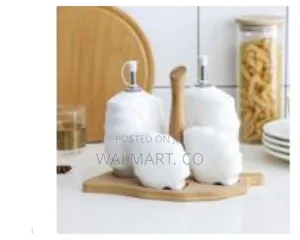 Ceramic Oil and Vinegar Bottle Pot Dispenser