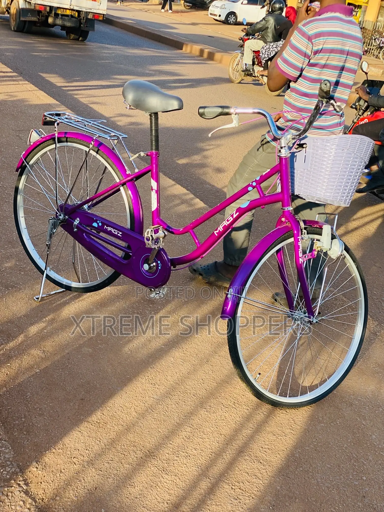 Purple Bike/Bicycle /Mama Chali /Easy