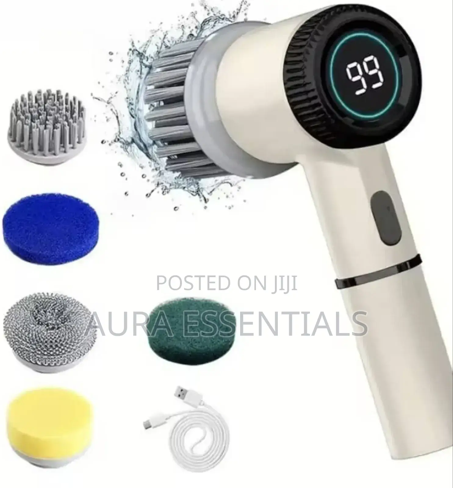 5in1 Rechargeable Multifunction Cleaning Brush