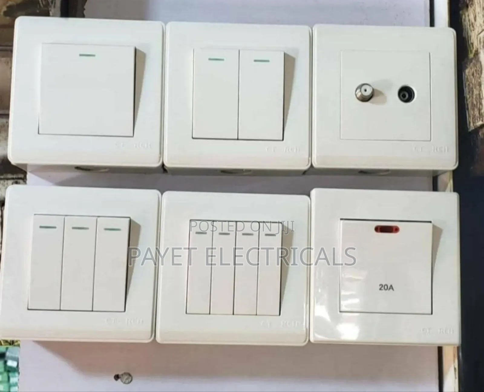 White Perfect Light Control Switch for Ctorch