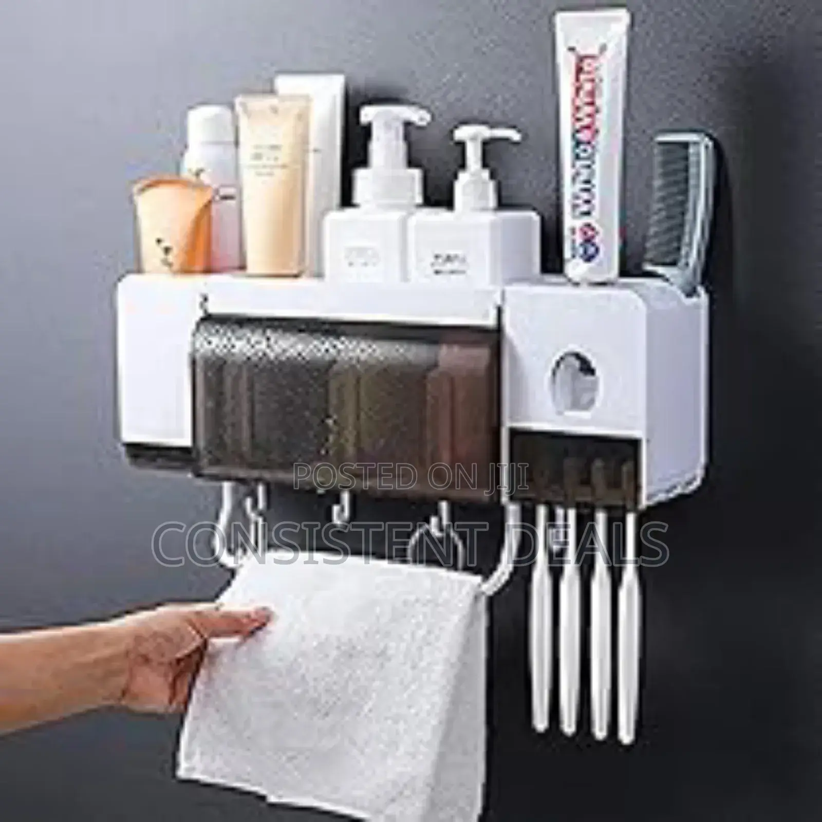 Wall Mount Toothbrush Holder