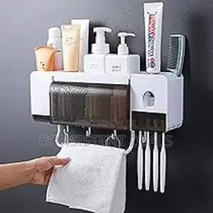 Wall Mount Toothbrush Holder