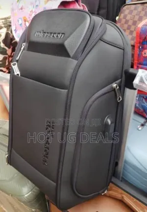 Wiersoon High Quality Original Laptop Bag Backpack Black Antitheft