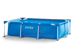 Intex Rectangular Frame Family Swimming Pool 3 Metres