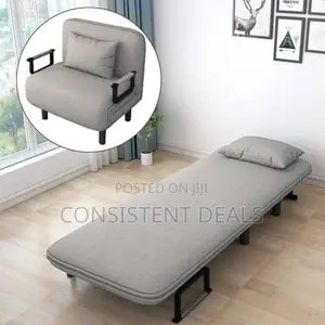 Convertible Foldable Sofa Bed With Armrest