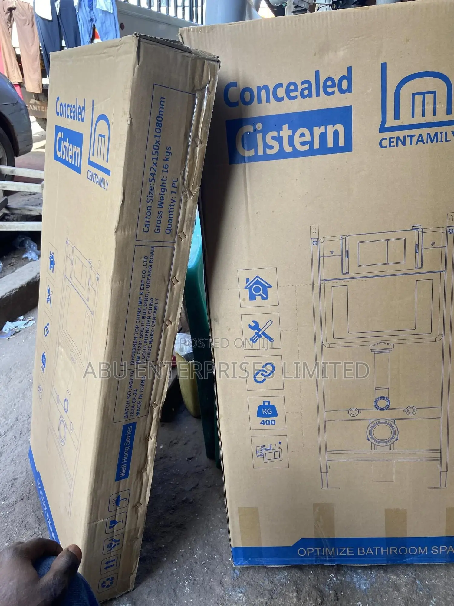 Concealed Cistern
