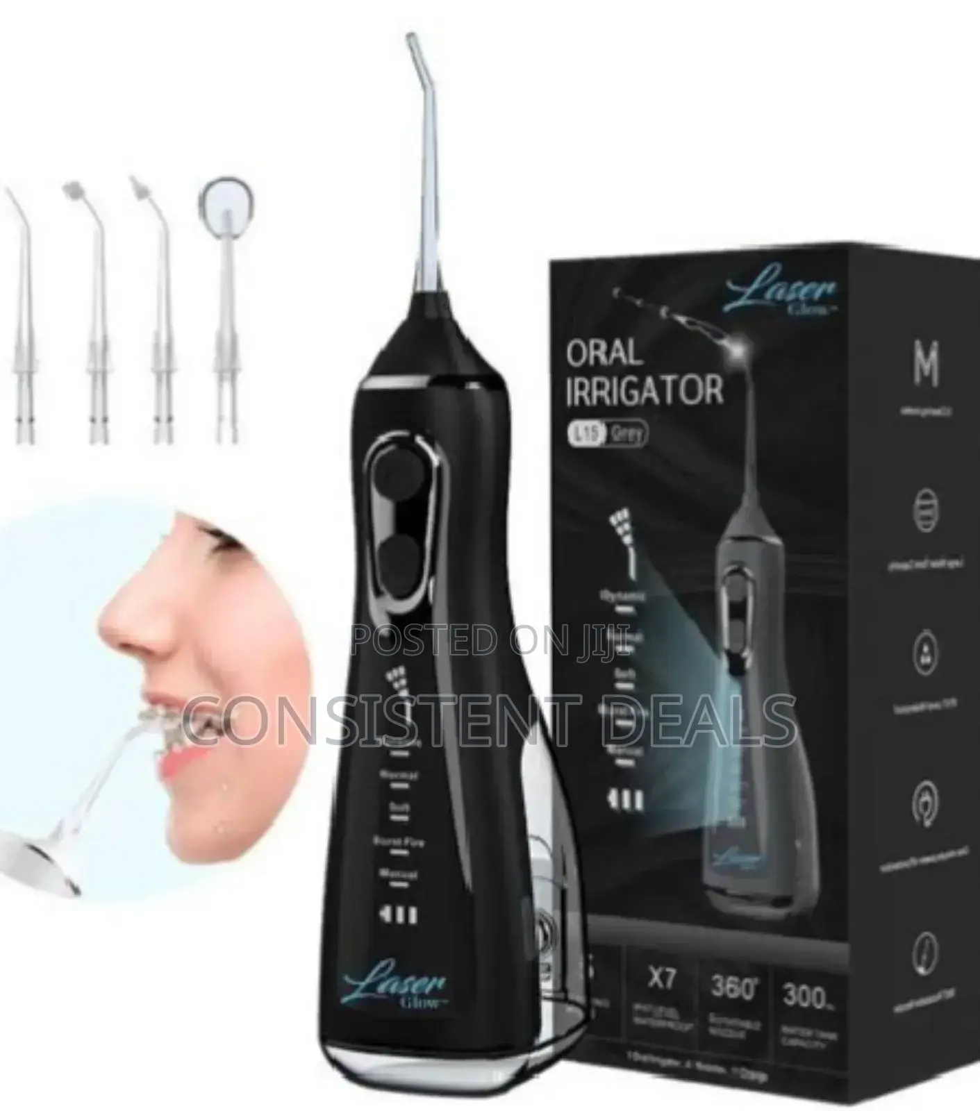 Rechargeable Cordless Water Flosser Oral Irrigation Tool