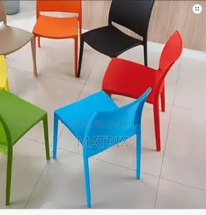 Indoor/Outdoor Plastic Restaurant Dining Chairs Armless