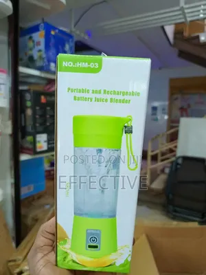 Portable and Rechargeable Battery Juice Blende