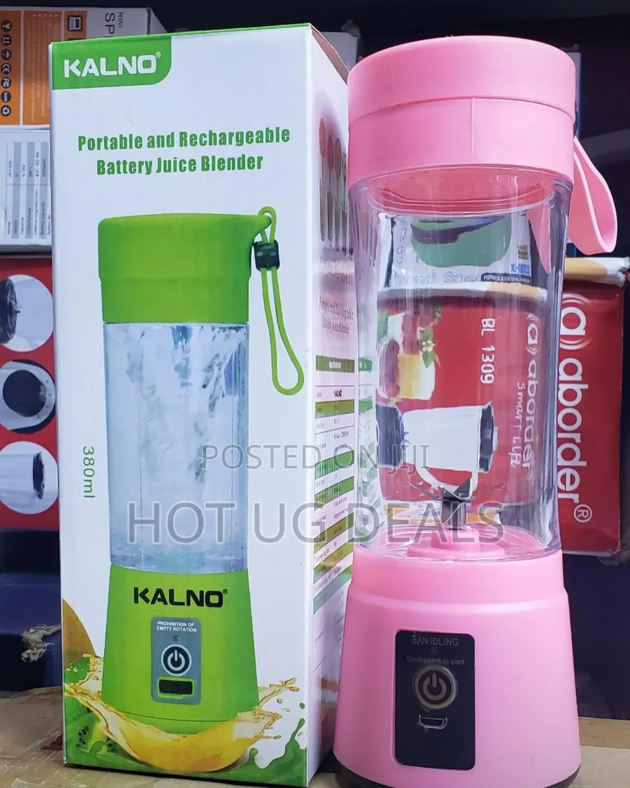 Portable & Rechargeable Battery Juice Blender -