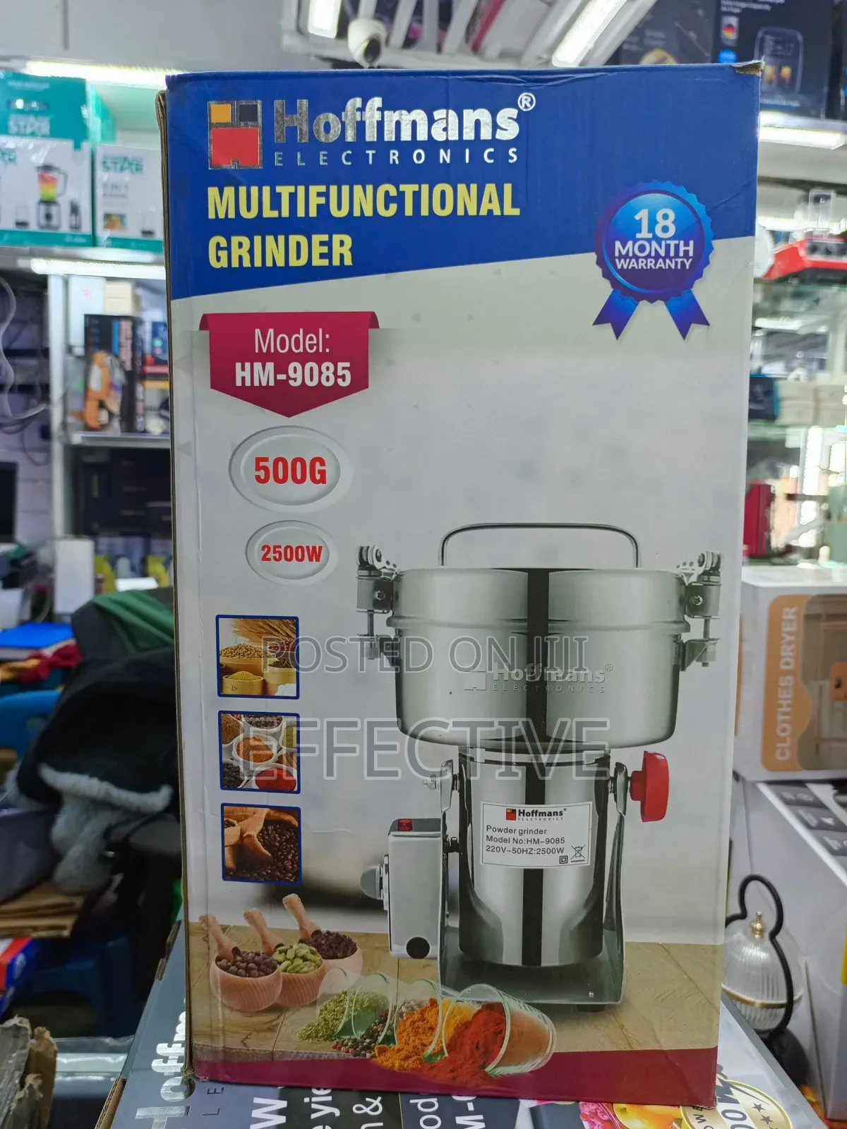 Hoffmans Hm-9085 Multifunctional Grinder.