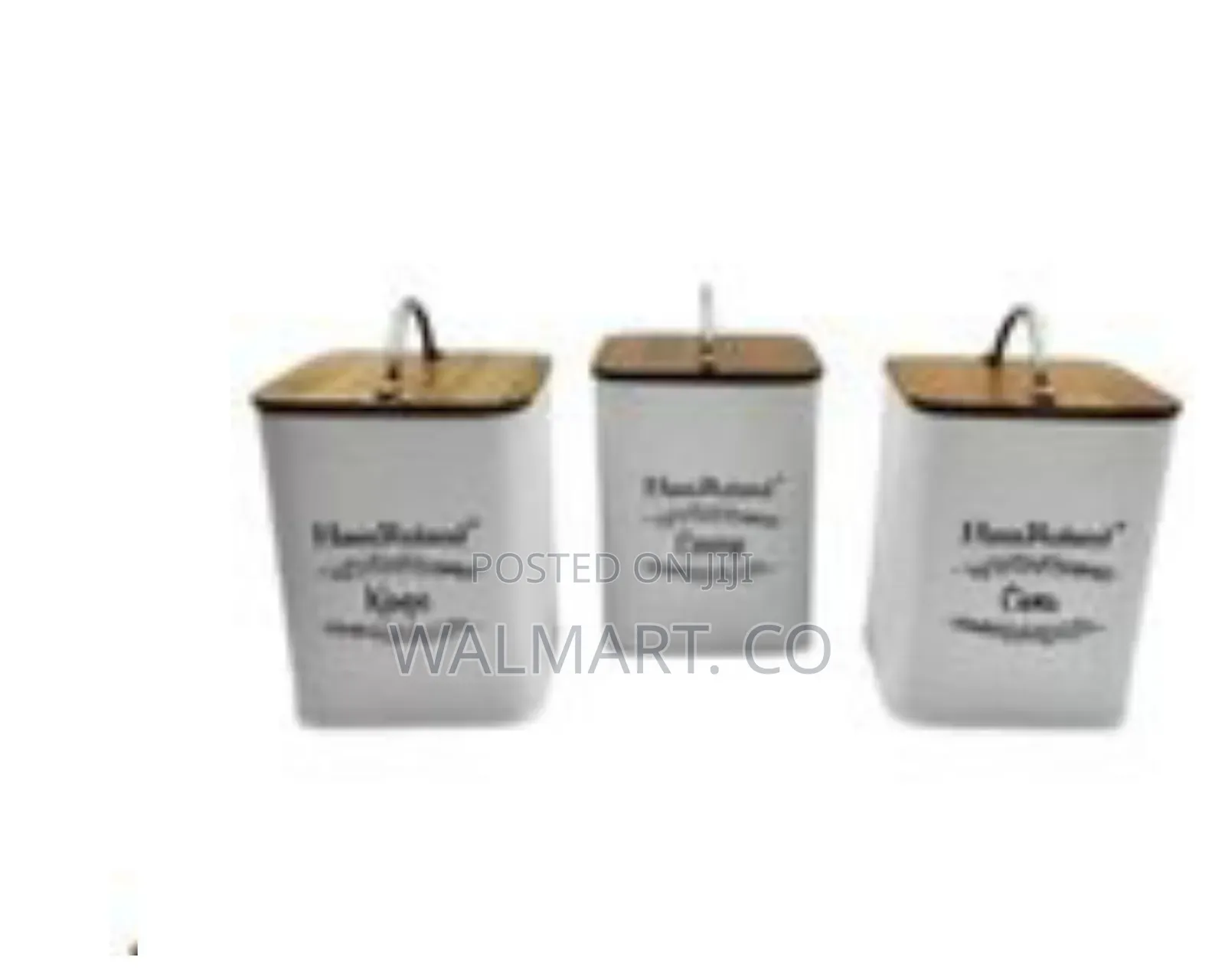 Square Tea Sugar Coffee Ceramic Set