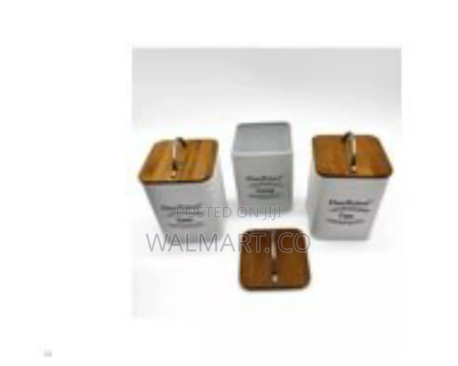 Square Tea Sugar Coffee Ceramic Set