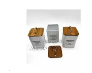 Square Tea Sugar Coffee Ceramic Set