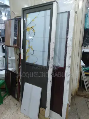 Aluminum Bathroom Door