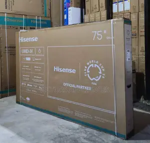 Hisense 75inches Uhd Smart Tv New Model