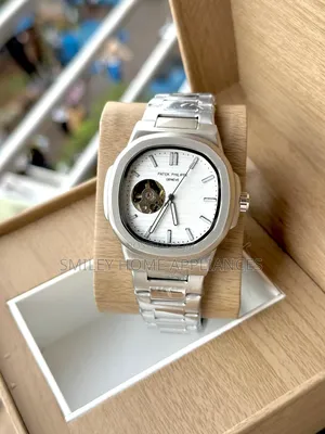 Patek Philippe Geneva Men's Sipver Wrist Time Piece at 20% Discount
