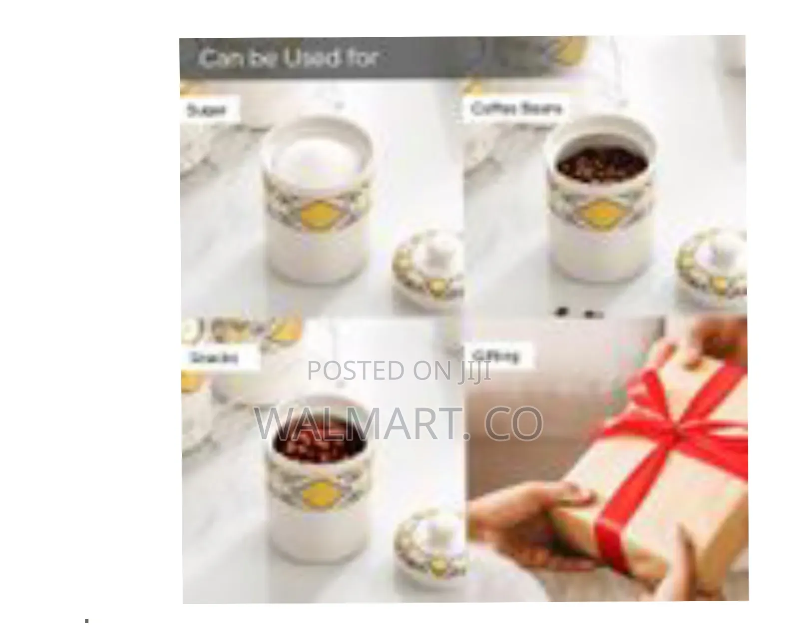 Ceramic Jars for Kitchen Storage With Ceramic Air Tight Lids