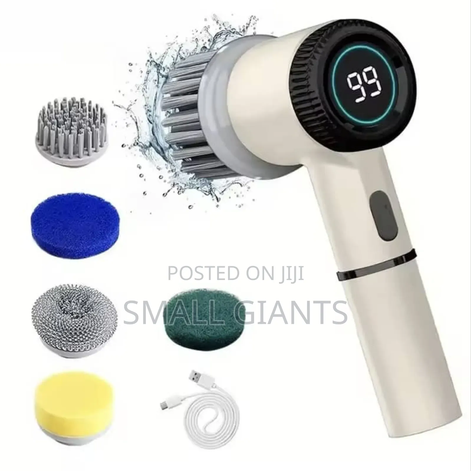 5in1 Rechargeable Multifunction Cleaning Brush
